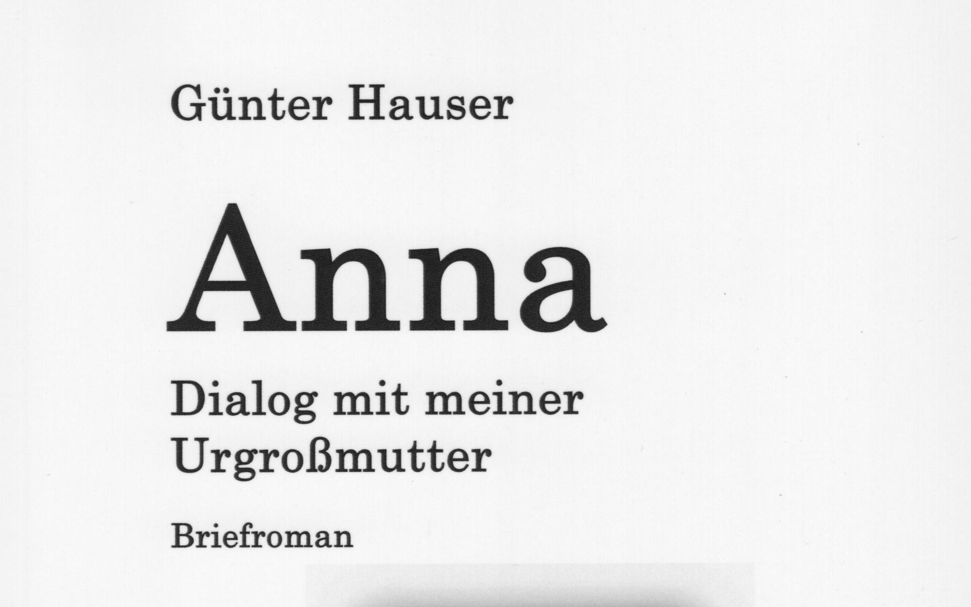 Buch Hauser